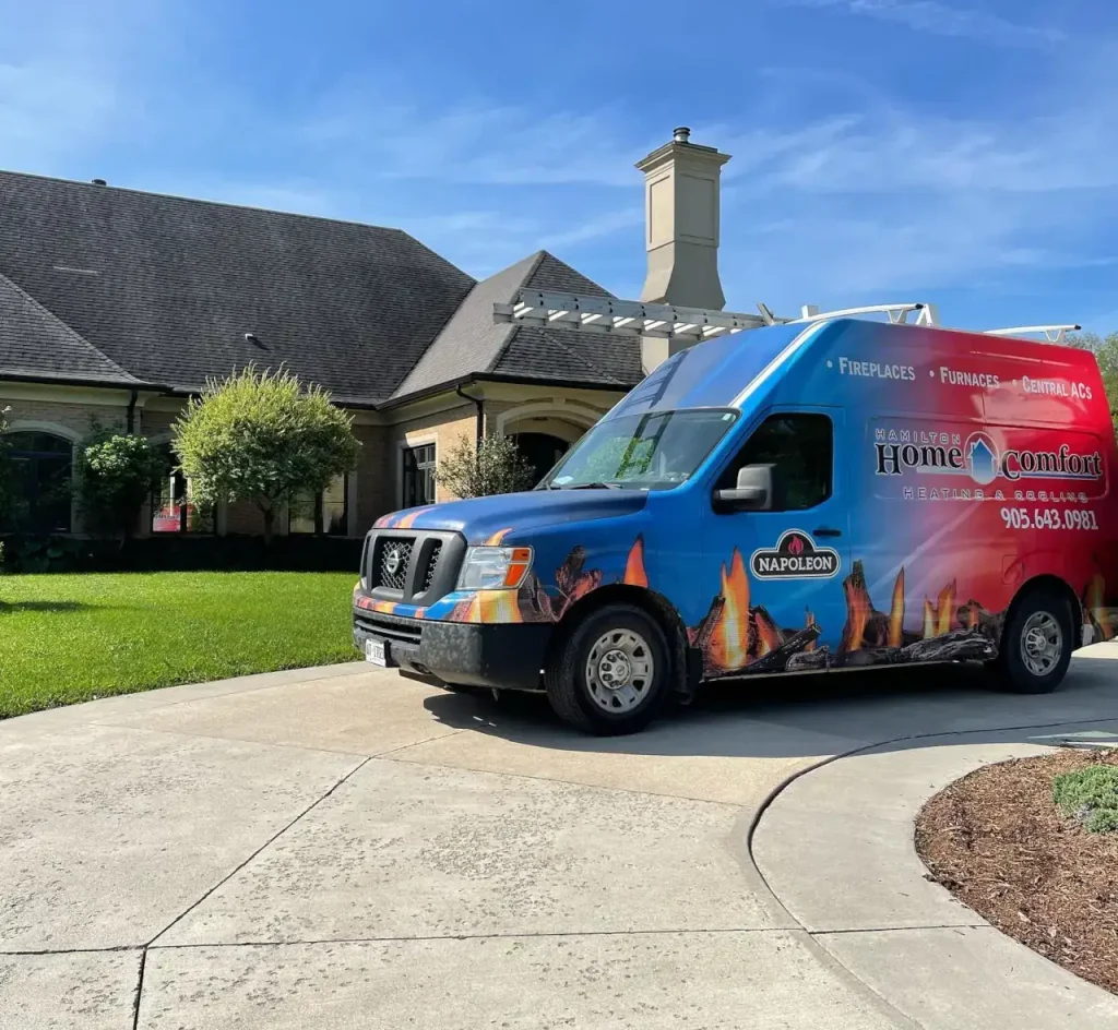 Hamilton Home Comfort van