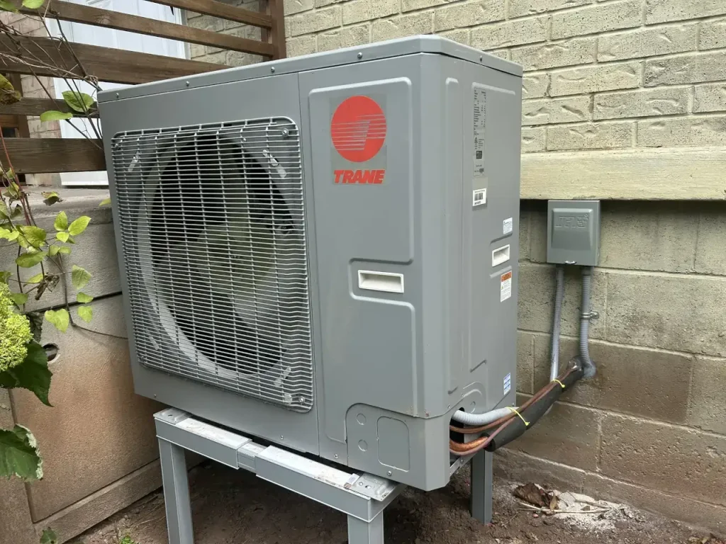New Trane AC install