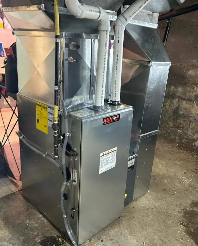New RunTru furnace installation