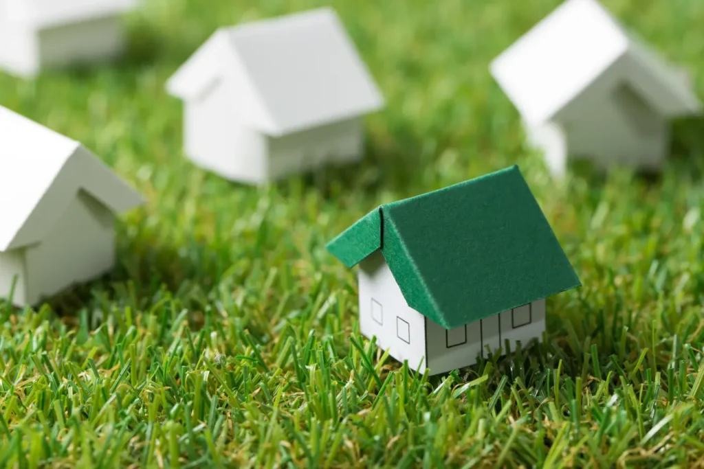 Green paper house
