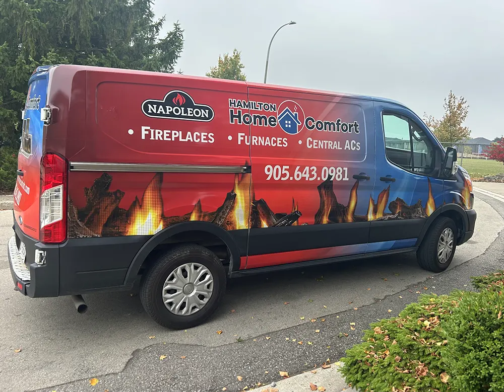 Hamilton Home Comfort van