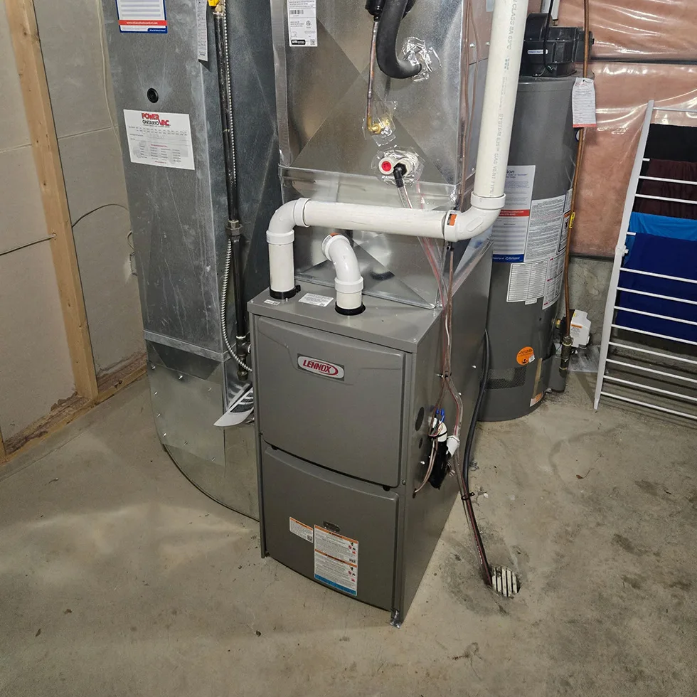 Lennox high-efficiency furnace system