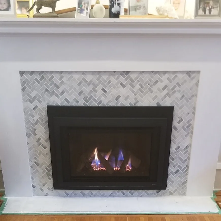 Majestic gas fireplace insert