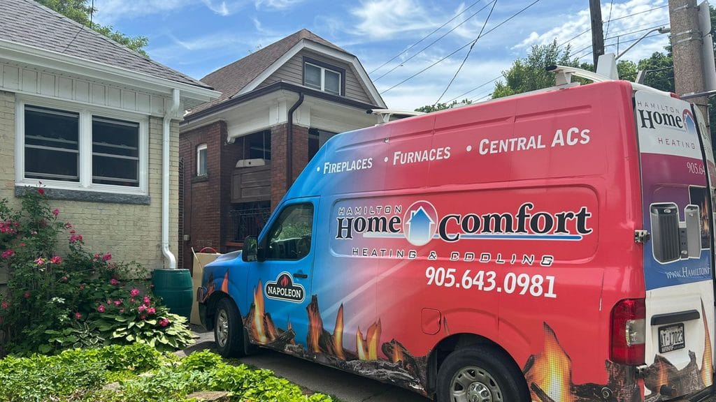 Furnace repair and replacement with Hamilton Home Comfort.
